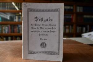 Festgabe des Männer-Gesang-Vereines Mauer bei W...