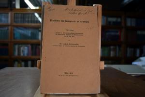 Probleme der Kriegszeit im Altertum. Vortrag ge...