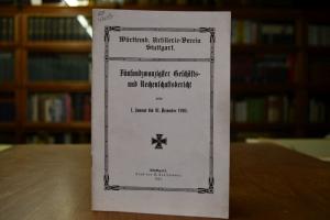 Württemb. Artillerie-Verein Stuttgart. Fünfundz...
