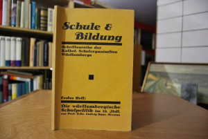 Die württembergische Schulpolitik im 19. Jhdt.