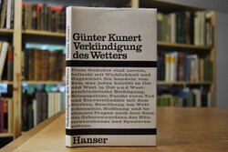 Verkündigung des Wetters. Gedichte.
