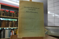 Jahrbücher für Statistik und Landeskunde von Ba...