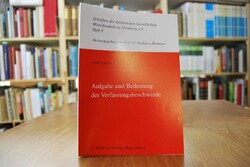 Aufgabe und Bedeutung der Verfassungsbeschwerde...