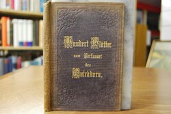 Hundert Blätter. Paralipomena zum Quickborn (Ho...