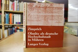 Olmütz als deutsche Hochschulstadt in Mähren.