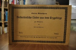 Anton Günthers Volkstümliche Lieder aus dem Erz...
