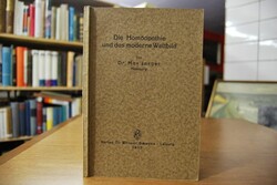 Die Homöopathie und das moderne Weltbild.