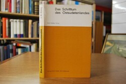 Das Schrifttum des Ostsudetenlandes.