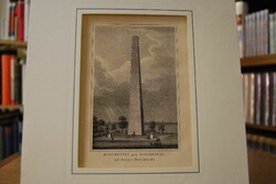 Monumentet paa Bunkershill ved Boston i Nord-Am...