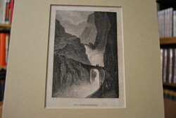Die Teufelsbrücke [Schöllenenschlucht im Kanton...