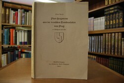 Plan-Fragmente aus der deutschen Dombauhütte vo...