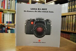 Leica R4-Mot. Die Kamera, die alles einfach kann.