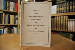 Hundert Jahre Württembergischer Hauptverein der...