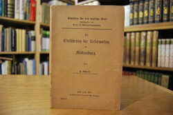 Die Einführung der Reformation in Mecklenburg. ...