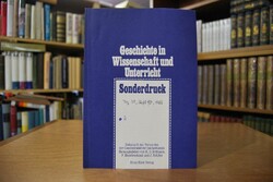 Sonderdruck "Einige allgemeine Bemerkungen zu d...