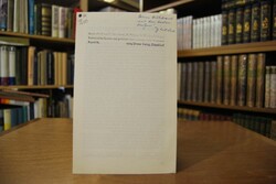 Sonderdruck des Aufsatzes "Zur Problematik der ...