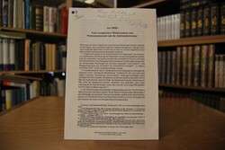 Sonderdruck des Aufsatzes "Vom europäischen Mäc...