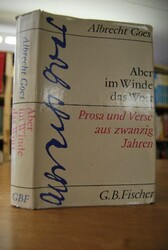 Aber im Winde das Wort