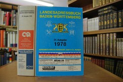 Landesadressbuch Baden-Württemberg 25. Ausgabe ...