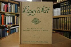 Pages d`Art. Revue Mensuelle Suisse Illustree B...