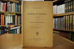 Zeitschrift für die Geschichte des Oberrheins. ...