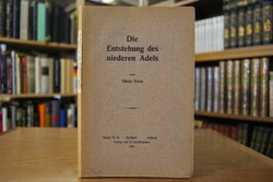 Die Entstehung des niederen Adels.
