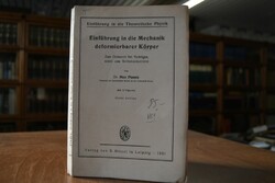 Einführung in die Mechanik deformierbarer Körper.