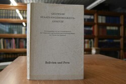Staatsangehörigkeit von Bolivien und Peru.