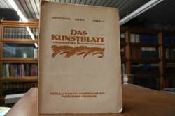 Das Kunstblatt. Heft 11, November 1920.