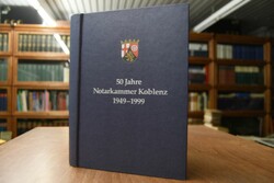 50 Jahre Notarkammer Koblenz 1949 - 1999.