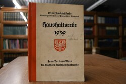 Haushaltsrede des Oberbürgermeisters (Frankfurt...