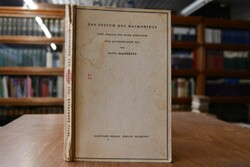 Das System des Maimonides. Eine Analyse des Mor...