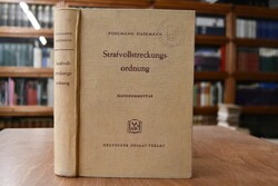 Strafvollstreckungsordnung. Handkommentar.
