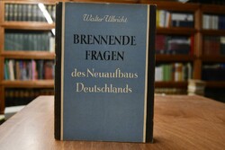 Brennende Fragen des Neuaufbaus Deutschlands.