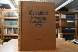 Gesetzblatt der deutschen Evangelischen Kirche ...