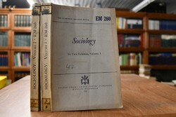 Sociology. 2 Vol. (komplett).