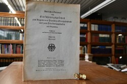 Amtlicher Entwurf eines Einführungsgesetzes zum...