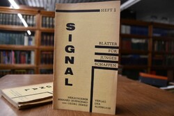 Signal. Blätter für junges Schaffen 1. Jahrgang...