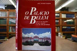 O Palacio de Belem com os seus hospedes os seus...