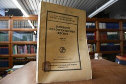 Jahrbuch des öffentlichen Rechts der Gegenwart ...