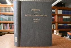 Jahrbuch des öffentlichen Rechts der Gegenwart ...