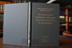 Der Rechtsstatus kirchlicher Stiftungen staatli...