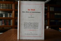 Am Abend. Worte, Weisen und Lautenbegleitungen.