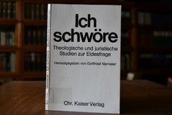 Ich schwöre. Theologische und juristische Studi...