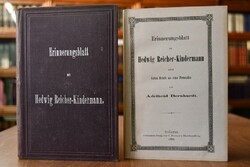 Erinnerungsblatt an Hedwig Reicher-Kindermann n...