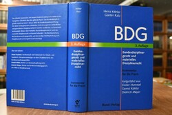 BDG. Bundesdisziplinargesetz und materielles Di...