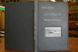 Logbuch für Motorbootfahrer.