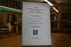 Beiträge vornehmlich zum Privatrecht der Stadt ...