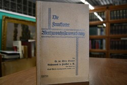 Die Frankfurter Wertzuwachssteuerverordnung vom...