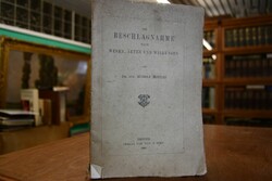 Die Beschlagnahme nach Wesen, Arten und Wirkungen.